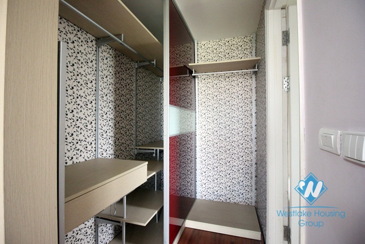 High floor and Bright apartment for rent in Ciputra Hanoi